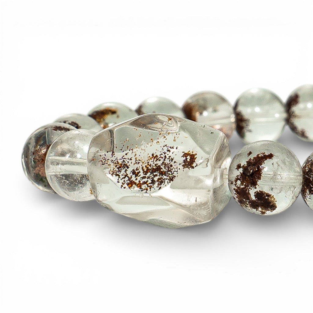 Extra minőségű Brazíliai Kloritos Kvarc karkötő