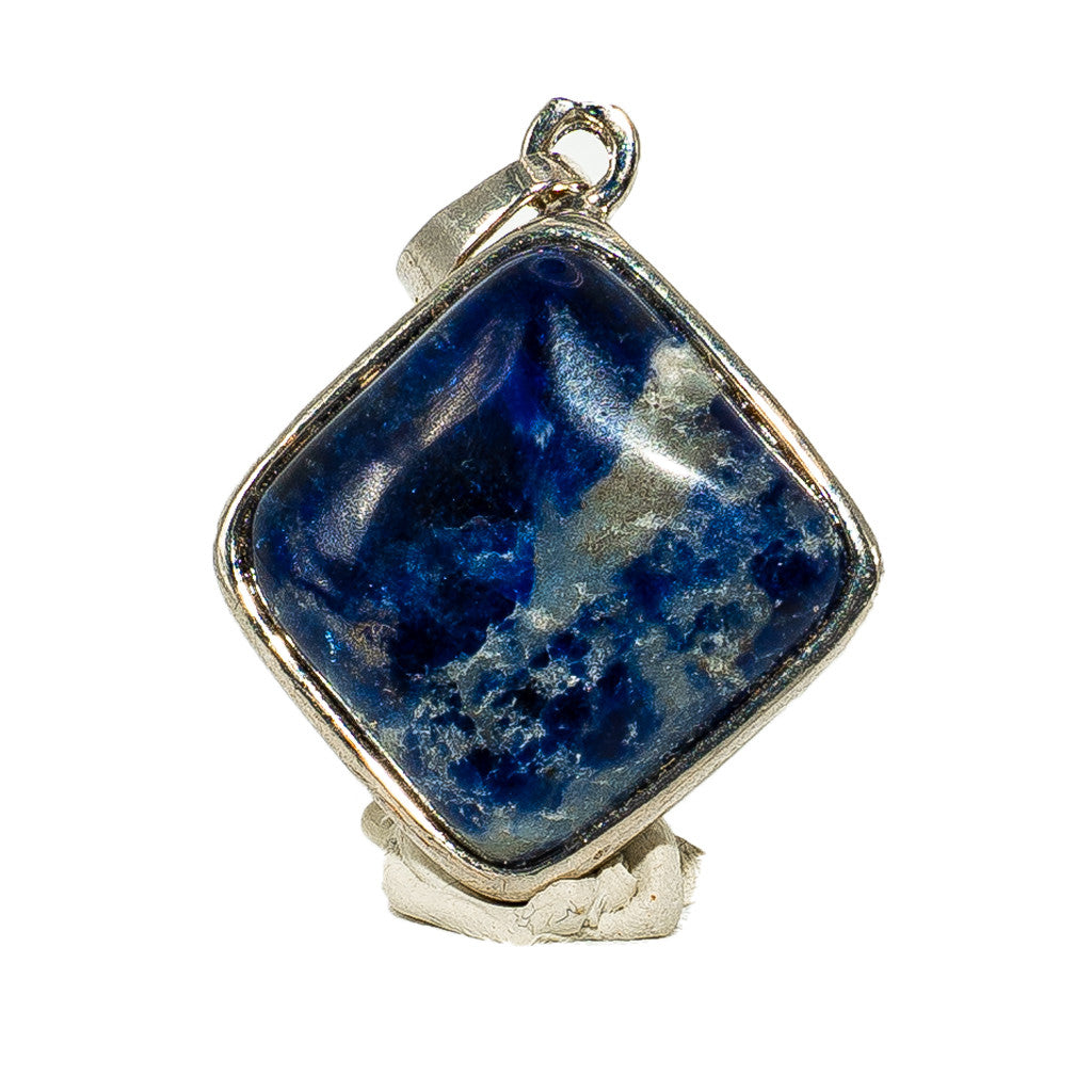 Brazíliai Szodalit medál fém foglalatban