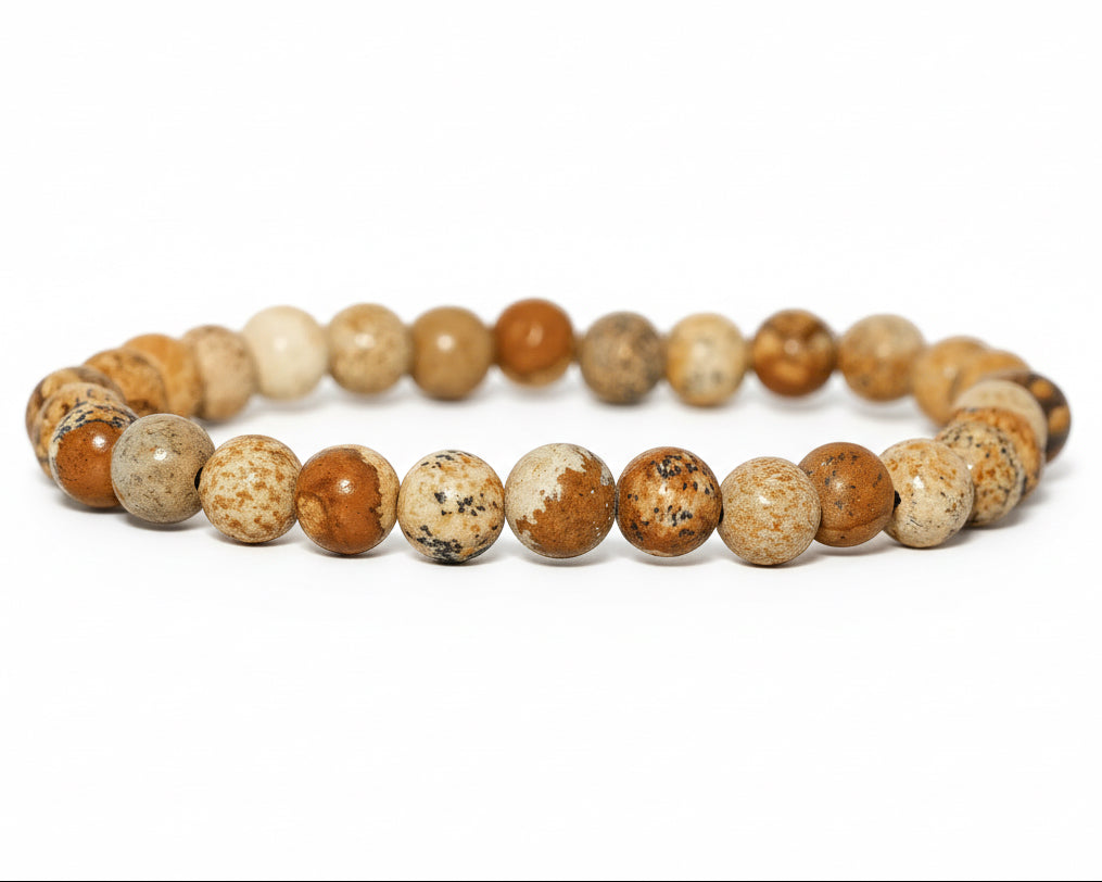 Namíbiai Tájkép Jáspis karkötő