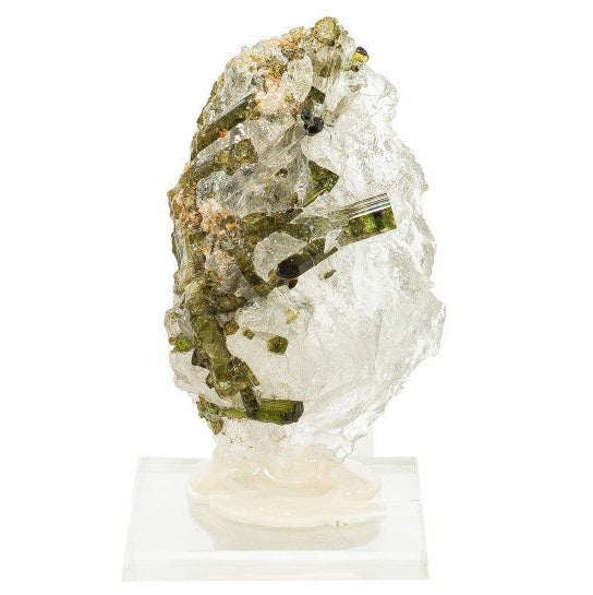 Brazíliai zöld Turmalin, Kvarcon 5.