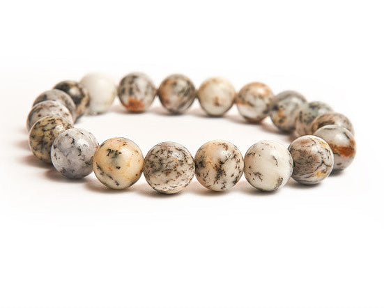 Madagaszkári Merlinit / Dendrites Opál karkötő II