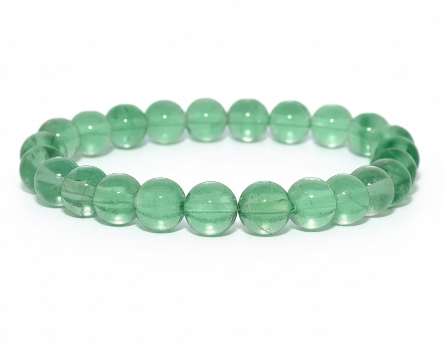 Prémium zöld Fluorit karkötő