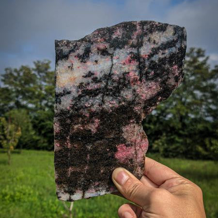 Extra minőségű Madagaszkári nagy Rodonit szelet