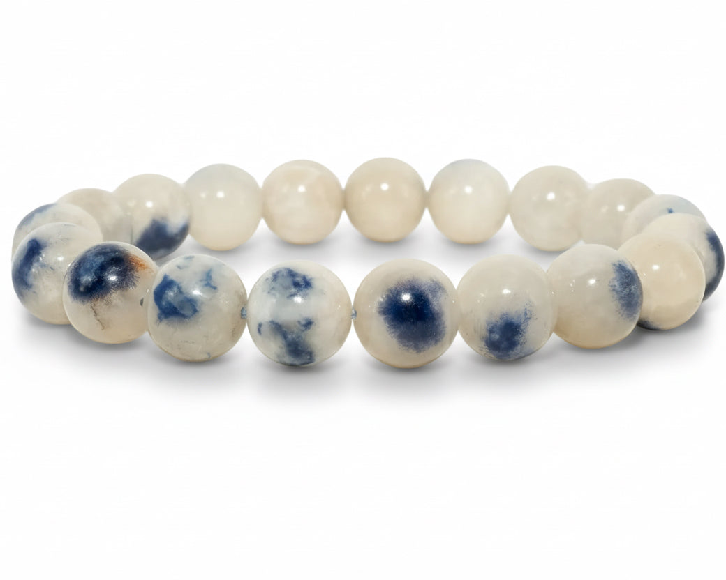 Extra minőségű Dumortierit Kvarcban karkötő