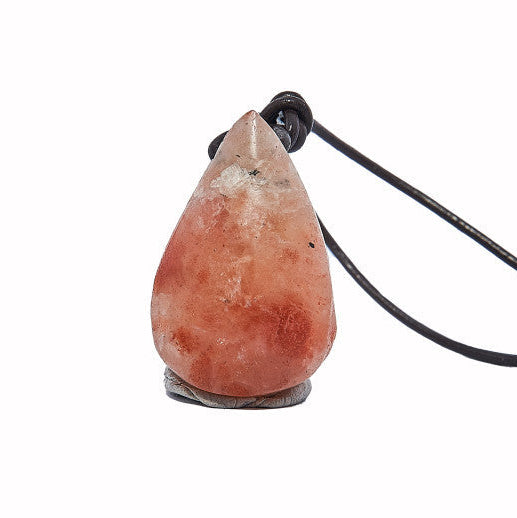 Indiai Napkő medál valódi bőrszálon