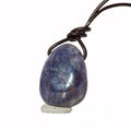 Indiai Iolit-Napkő medál valódi bőrszálon