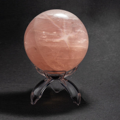 Madagaszkári Csillag Rózsakvarc golyó