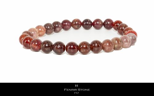 Kezeletlen Burmai vöröseslila Spinel karkötő-voros-spinel-karkoto-mm