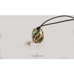 Extra minőségű Madagaszkári Óceán Jáspis medál bőrszálon-ocean-jaspis-medal-extra-mg