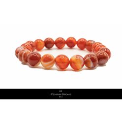 Természetes Madagaszkári Karneolos Achát karkötő-karneolos-achat-mg